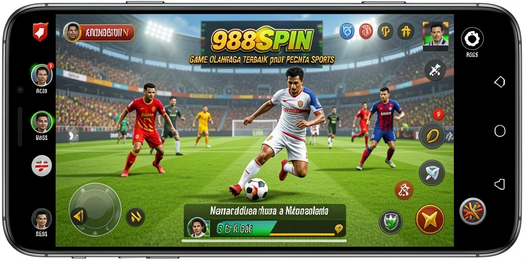 Tangkapan layar menunjukkan gameplay yang seru dalam 988SPIN.