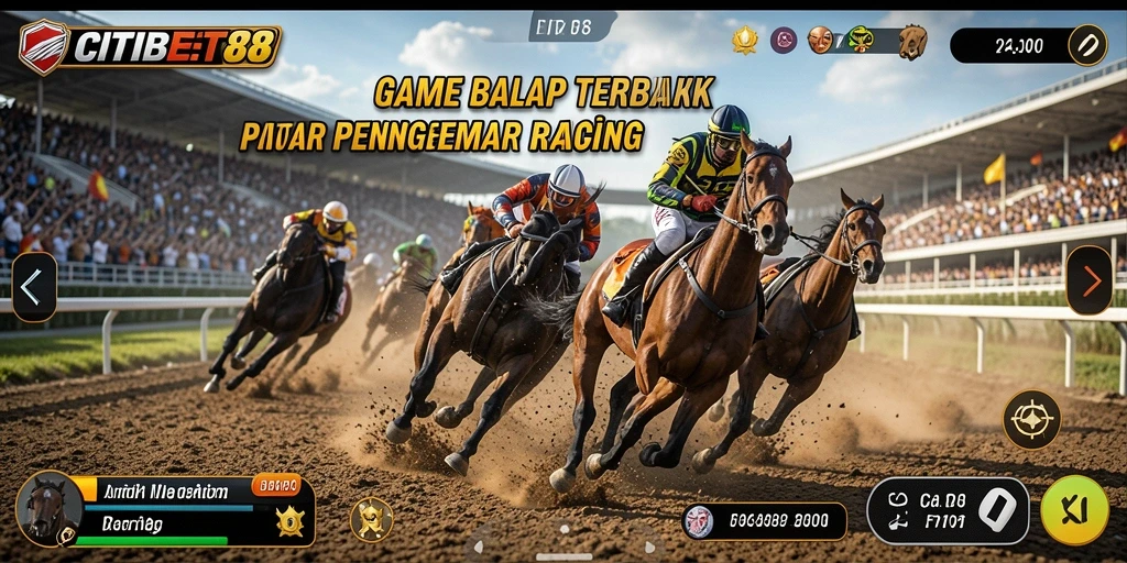 Tampilan aksi balap mendebarkan di CITIBET88.