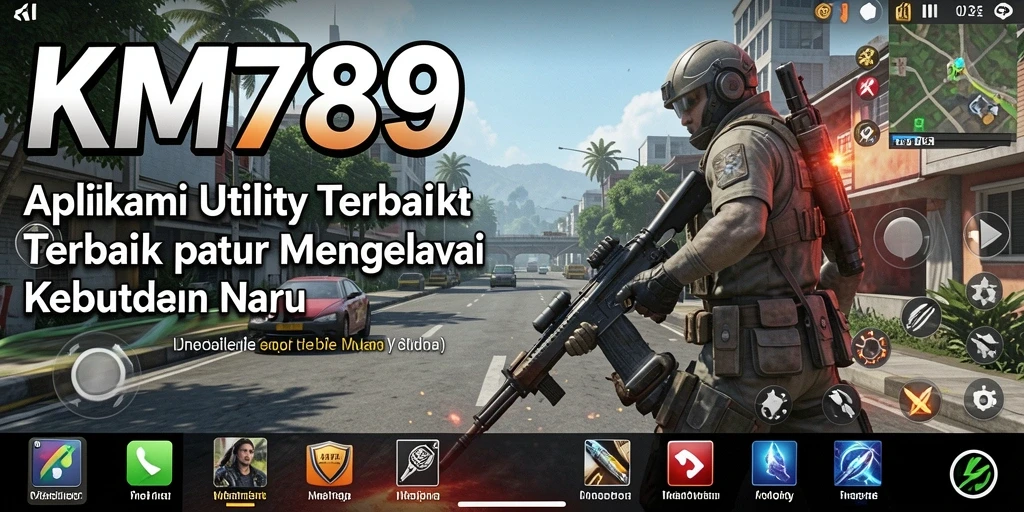 Tampilan antarmuka KM789 yang sederhana dan fungsional.