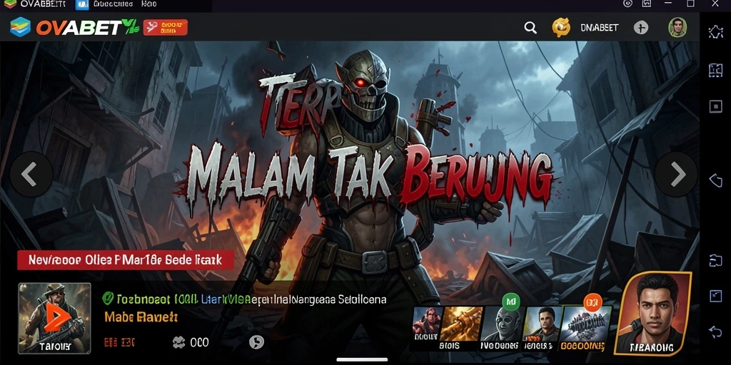 Gameplay menakutkan dalam OVABET dengan suasana mencekam dan tantangan menyeramkan.