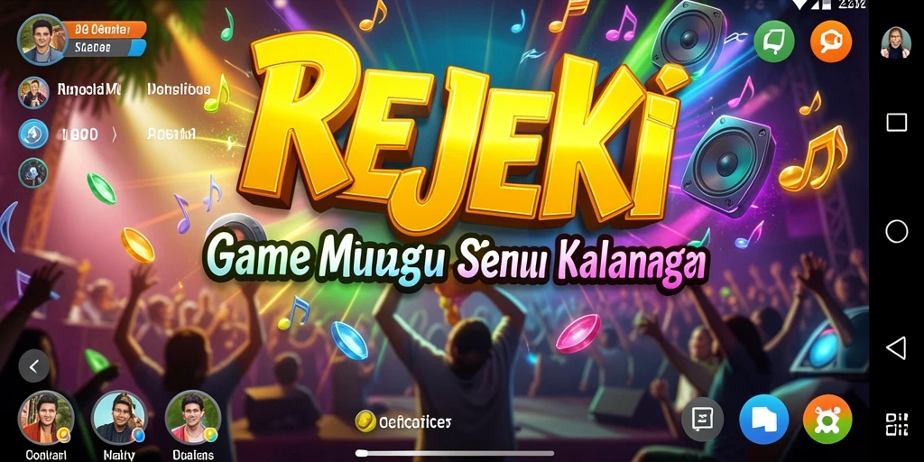 Gameplay seru REJEKI dengan musik menggetarkan.