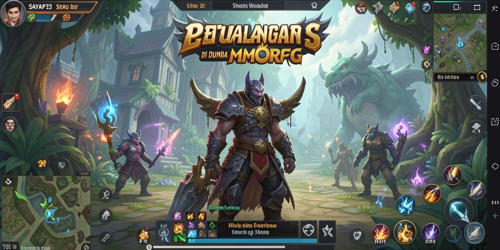 Tampilan gameplay SAYAP33 yang menampilkan aksi petualangan seru.